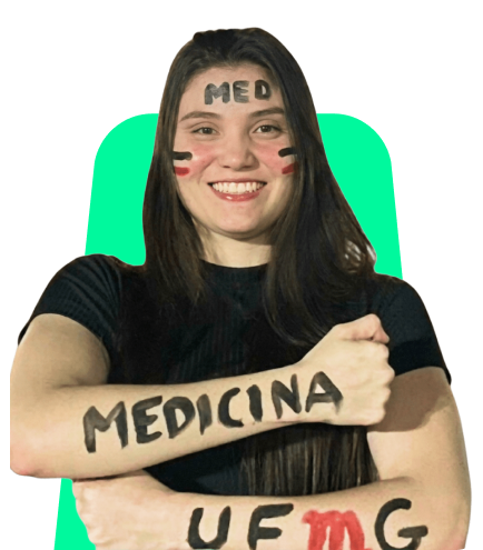 Aluna aprovada em Medicina